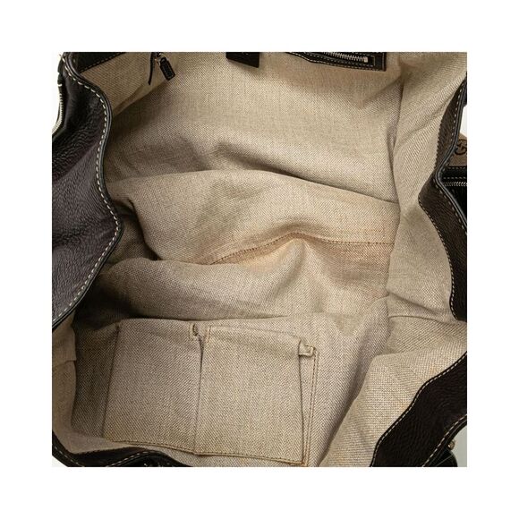 Pre Loved Gucci GG Monogram Tote Women Brown Tote Bags - Picture 4 of 8